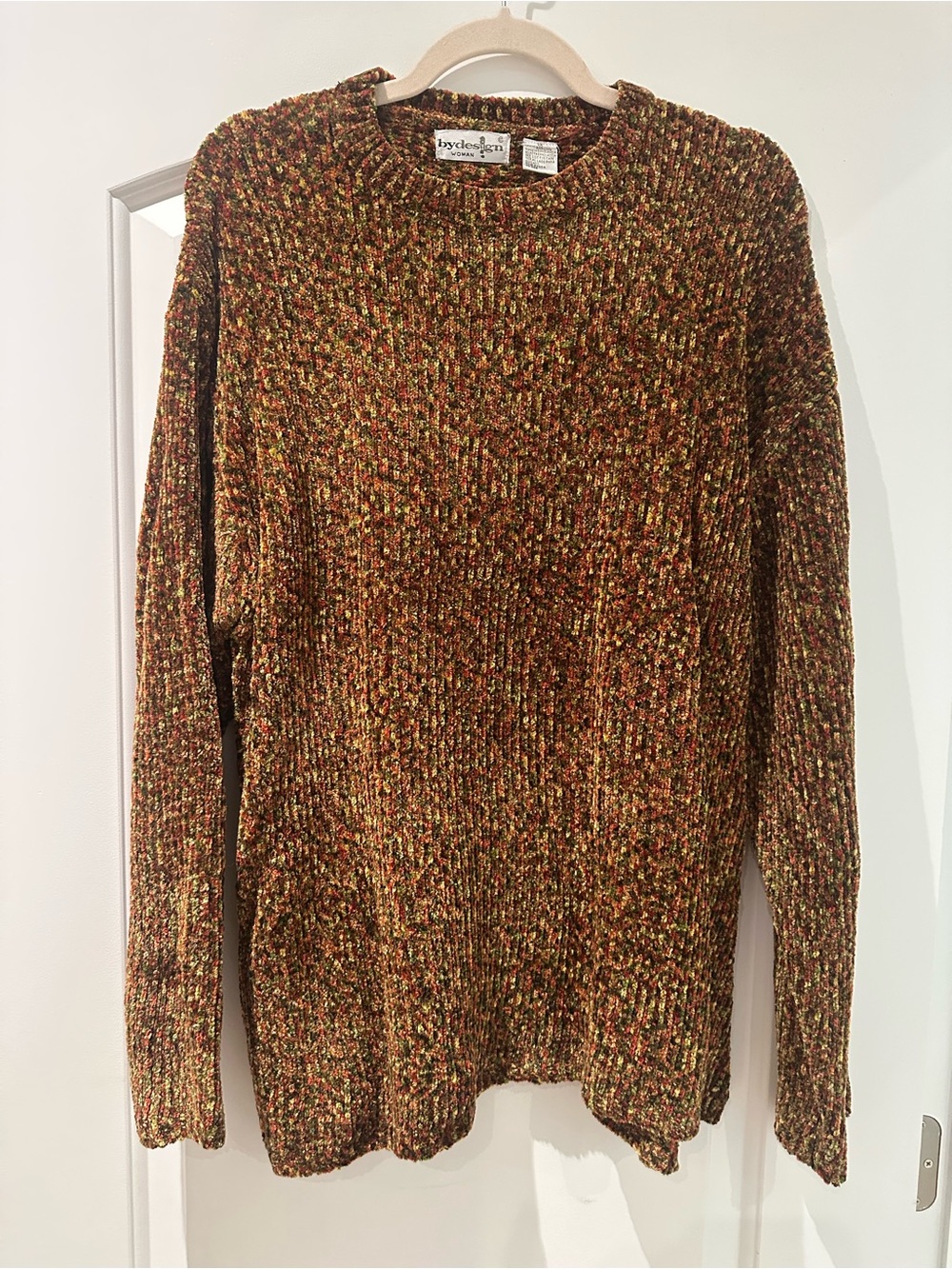 Byclo Multicolor Crewneck Sweater in Autumn Mix